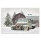Stupell Industries Winter Rural Vintage Truck & Barn Wall Plaque Art